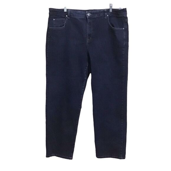 Bandolino Mandie Dark Wash Jeans 22W - Picture 1 of 7